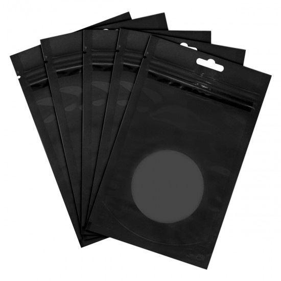 black standup pouch (13*22)