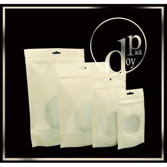 white standup pouch (25*35)