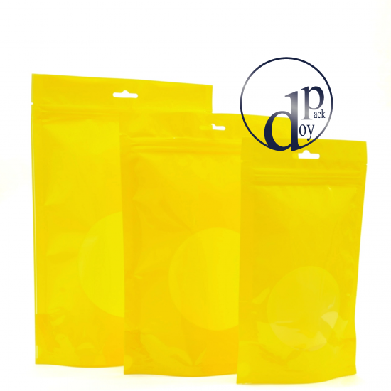 yellow standup pouch (16*24)