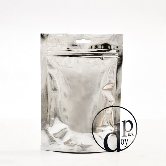 پاکت شفاف متالایز-ایستاده زیپدار ( 50*40 سانتیمتر )