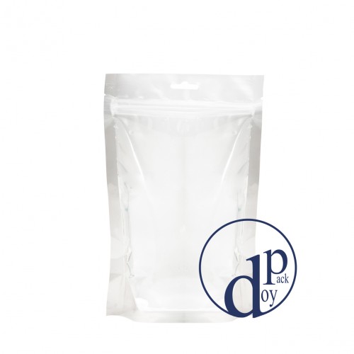 پاکت دورو شفاف - ایستاده زیپدار ( 18*13 سانتیمتر )